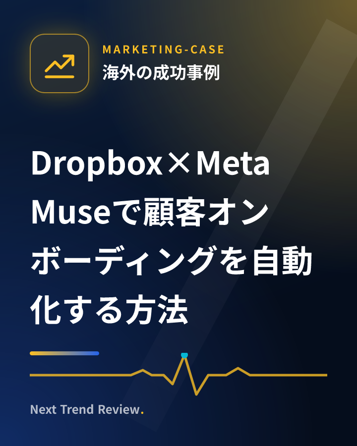 Dropbox×Meta Museで顧客オンボーディングを自動化する方法